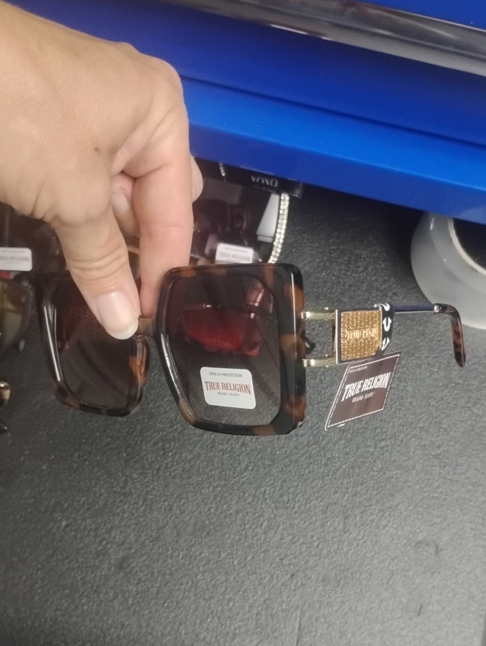 True Religion Sunglasses Brown Tortoise